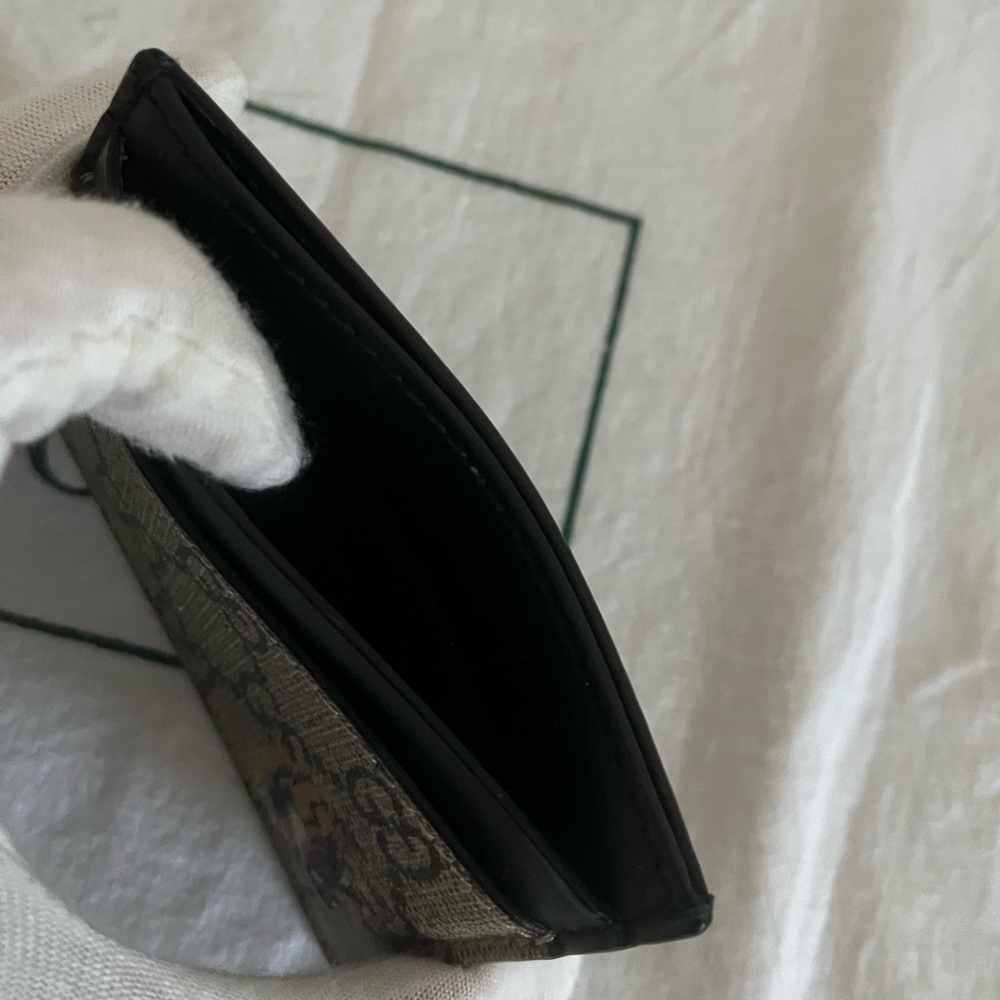 Gucci GG Supreme Monogram Tiger Print Card Holder Ltd Ed Dust bag,Box - Picture 13 of 15